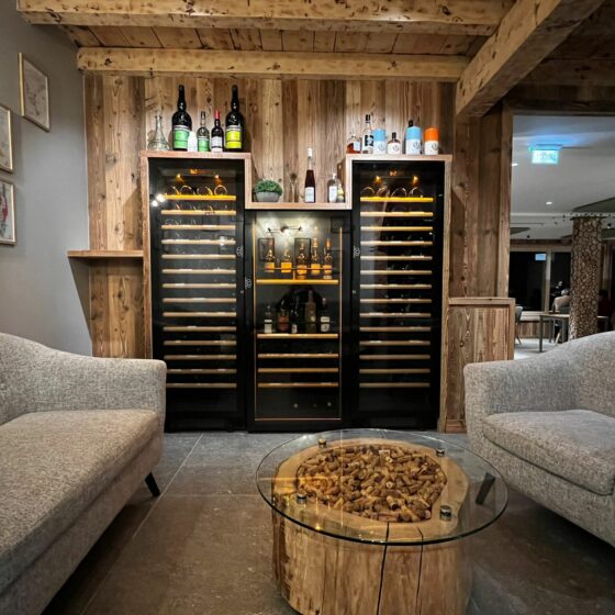 EuroCave Modulox – Rangement de cave à vin sur mesure | Restaurant Le Saint Jean, Annecy