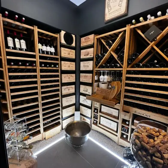 EuroCave Pure Modulothèque – Cave à vin particulier, La Roche-Sur-Foron, France
